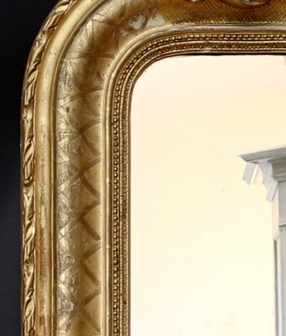 Large Louis Philippe Mirror